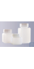 Wide neck bottle, HDPE, square, natural, without closure, GL 28, 20 ml Wide neck bottle, HDPE,...